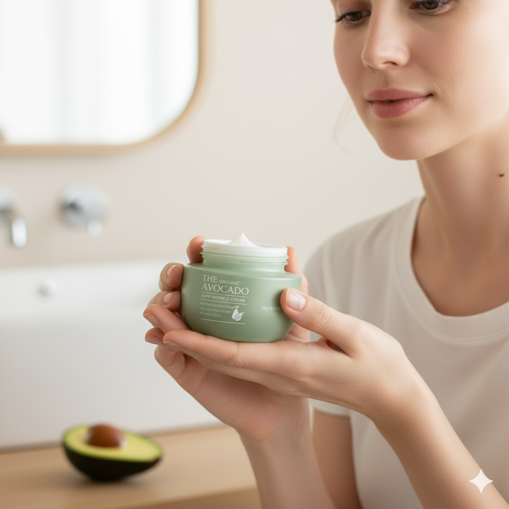 Avocado Facial Care Set – 6-Piece Gift Kit for Hydrated and Radiant Skin.